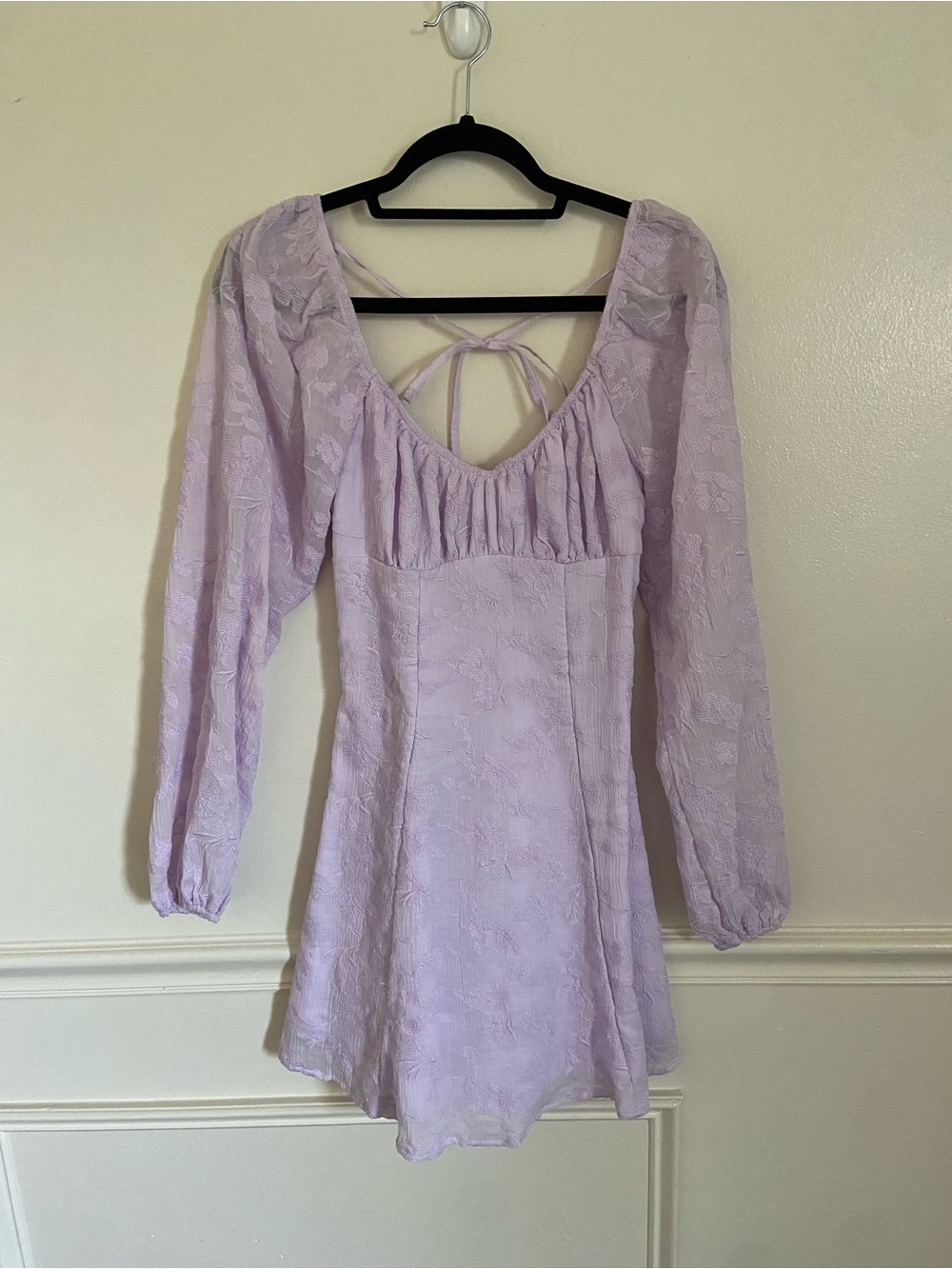 wild fable Embroidered Lavender Sundress